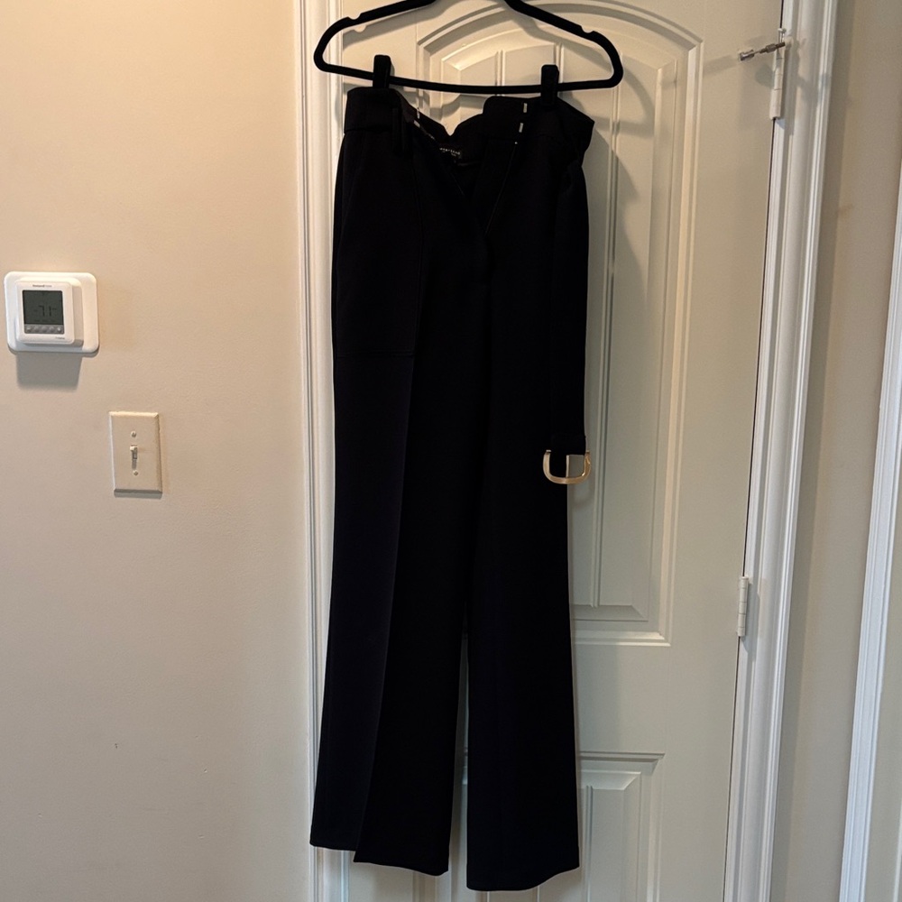 Marciano Black Wide-Leg Trousers